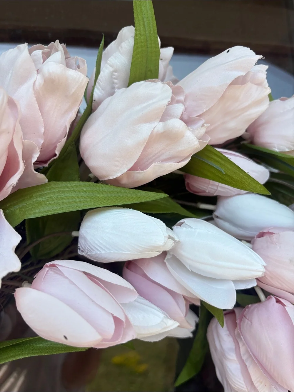 Home holiday pale pink